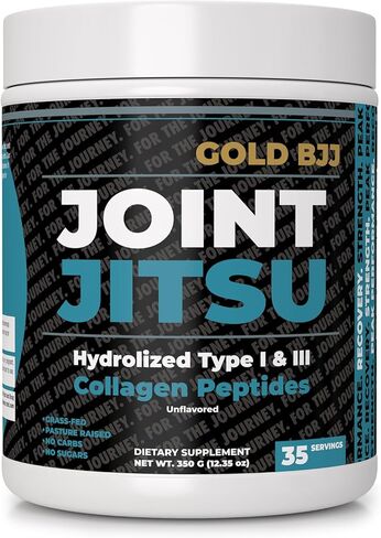 مكمل جولد بي جي جي كولاجين جيتسو - مكمل بروتين مسحوق الكولاجين من النوع الأول والثالث المهدرج لرياضيي جيو جيتسو (35 حصة) in Kuwait