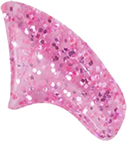 Purrdy Paws 6 Month Supply Soft Nail Caps for Cats Pink Glitter Medium - Extra Adhesives in Saudi Arabia