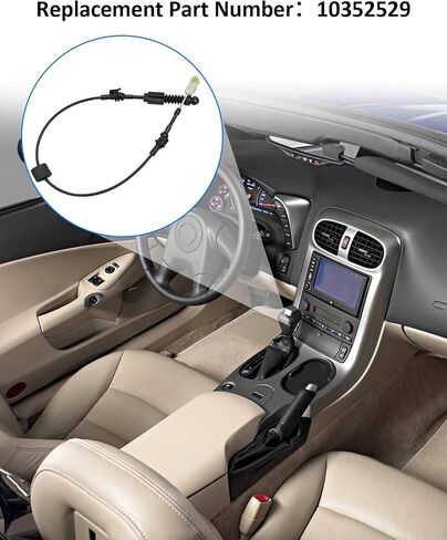 Automatic Transmission Shift Cable Shifter 10352529 Replacement For 2003-2005 Corvette C5 C6 in Saudi Arabia