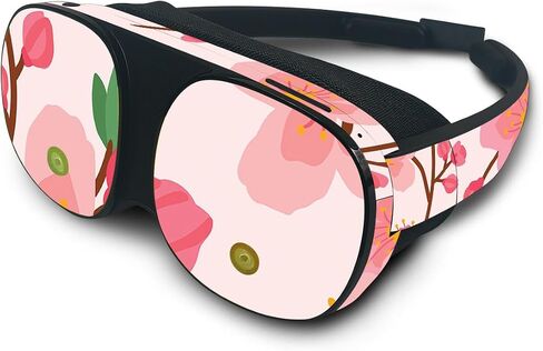 MightySkins Skin Compatible with HTC Vive Flow - Magenta Smoke | Protective, Durable, and Unique Vinyl Decal wrap Cover | Easy to Apply, Remove, and Change Styles in Saudi Arabia
