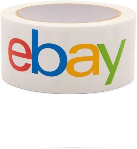 شريط تغليف BOPP يحمل العلامة التجارية eBay الرسمية - مستلزمات الشحن، عبوتان in Kuwait