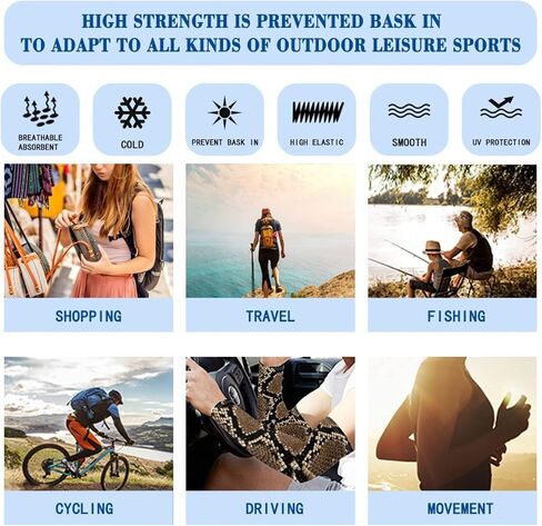 AFPANQZ Arm Cover Shield UV Protective Sports Sleeves for Arms Covers Summer Outdoor Cycling Golf in Saudi Arabia