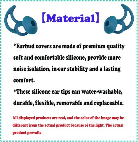 3 Pairs Earbud Tips Small，Eartips Compatible with Bose QuietComfort Earbuds and Sport Earbuds，Black in Saudi Arabia
