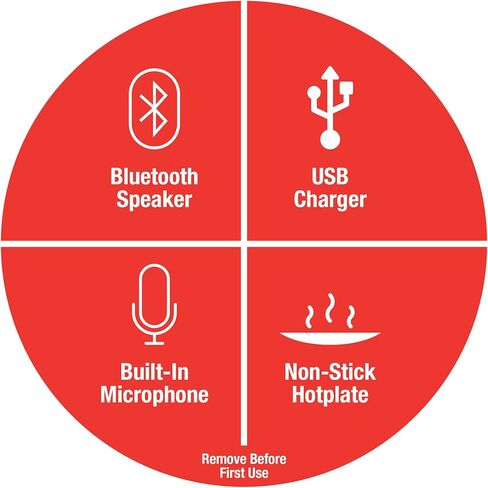 Continental Murray Mug and Candle Warmer, One, Black in Kuwait