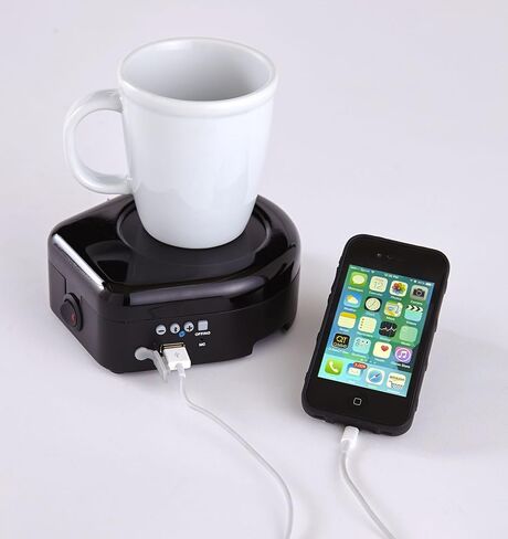 Continental Murray Mug and Candle Warmer, One, Black in Kuwait