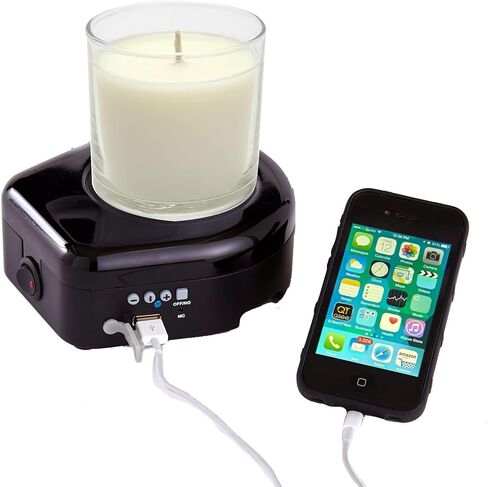 Continental Murray Mug and Candle Warmer, One, Black in Kuwait