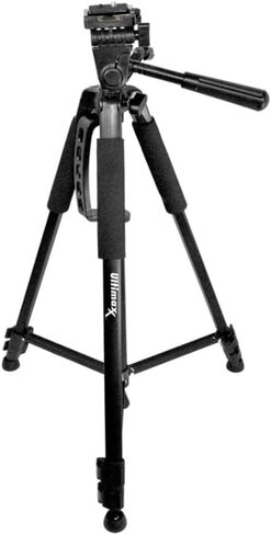 Panasonic VX1 4K Ultra HD 24x Leica Dicomar Lens 1/2.5-Inch Sensor Camcorder Bundle with 64GB SD Card and Tripod (3 Items) in Saudi Arabia