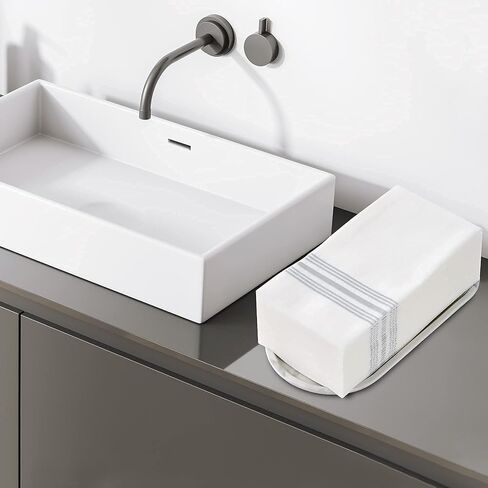 Vplus 150 Pack Guest Towels Disposable Bathroom, Decorative Bathroom Napkins, Soft, and Absorbent Disposable Paper Hand Towel for Dinners, Kitchen, Parties, Weddings, Christmas Party in Saudi Arabia