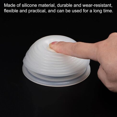 جامع غطاء الغبار المطاطي من uxcell، لوعاء الرماد للمثقاب الكهربائي، ملحقات أدوات الجهاز، أسود in Saudi Arabia