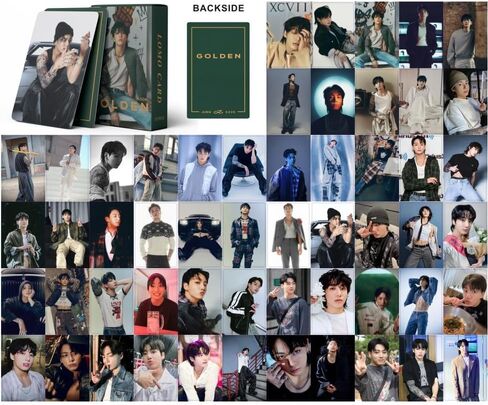 Golden Lomo Cards First Solo Album Bangtan Boys Photocards Gifts in Saudi Arabia