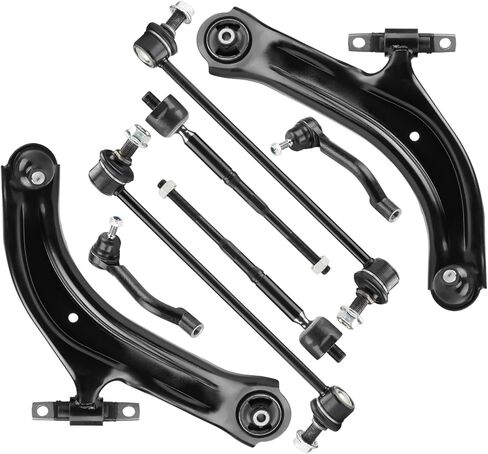 8PCS Front Lower Left Right Control Arms Suspension Kits Fit for Nissan Sentra 2007 2008 2009 2010 2011 2012, with Ball Joint Assembly in Saudi Arabia