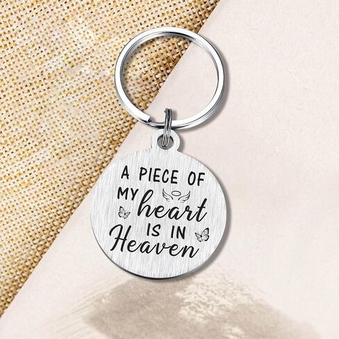 هدايا تذكارية للابن، سلسلة مفاتيح تعاطف لفقدان الابن، قطعة من قلبي في السماء، ذكرى الفجيعة الابن الحاضر in Kuwait