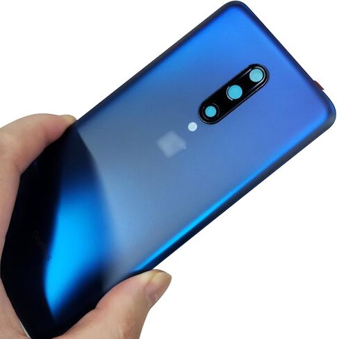 بديل غطاء الباب الزجاجي الخلفي لهاتف OnePlus 7 Pro لهاتف OnePlus 7 Pro 6.67 بوصة GM1911 GM1913 GM1917 GM1910 GM1915، عدسة زجاجية للكاميرا/فلاش (ليس لهاتف OnePlus 7 6.41 بوصة) (رمادي مرآة) in Kuwait