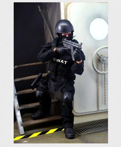 7Buy لعبة شخصيات الأكشن 12 بوصة 1:6 لعبة نموذج جندي قابل للانحناء (SWAT) in Saudi Arabia