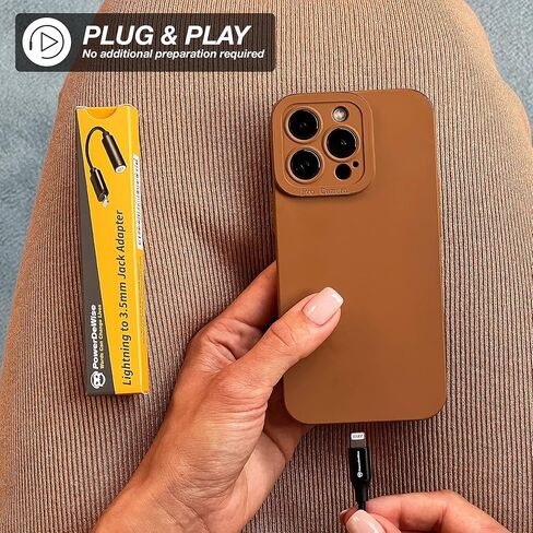 محول PowerDeWise Lightning إلى 3.5 ملم - محول مقبس سماعات الرأس in Kuwait