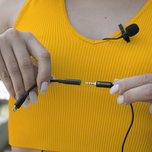 محول PowerDeWise Lightning إلى 3.5 ملم - محول مقبس سماعات الرأس in Kuwait