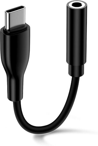 USB C إلى 3.5 ملم محول صوت سامسونج، نوع C إلى Aux Audio Dongle كابل سلك أنثى محول مقبس سماعة الرأس لهاتف Samsung Galaxy A15/A55/A54/A35/S24 Ultra/S23/S22/S21/S20/iPhone 15 Pro Max/Pixel 8a /8/7/6/5 in Saudi Arabia