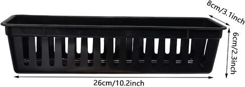 12 Pack Classroom Storage Baskets Bins, Pencil Holder Baskets for Kids Desk Rectangle Office Supply Baskets in Saudi Arabia