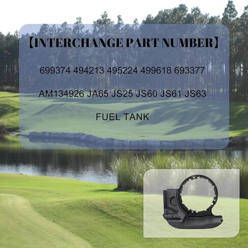 699374 Fuel Tank for 693377 495224 494213 499618 692046 590490 699387 695960 AM134926 Lawnmower Gas Tank with Caps in Saudi Arabia