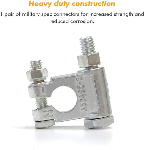 نهاية محطات البطارية العلوية للمركبات البحرية قارب RV السلبية والإيجابية 2 قطعة in Kuwait