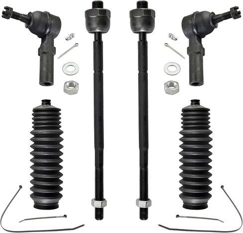 ASTARPRO - 10 قطع بديلة لمجموعة الواجهة الأمامية لسيارة Buick LaSabre Park Avenue Cadillac DeVille Seville Bonneville 2 أذرع تحكم سفلية مع مفاصل كروية 2 وصلة شريط Sway 4 قضبان ربط 2 حذاء in Kuwait