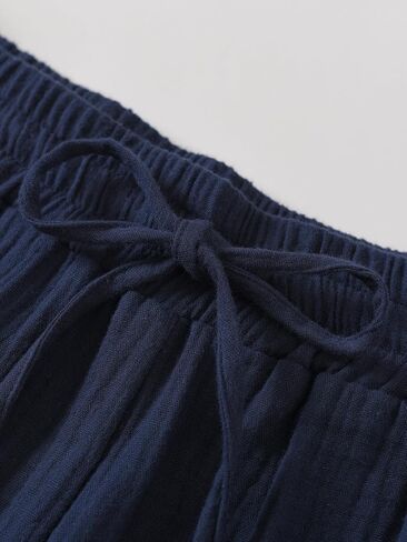 Weintee Women's Petite Cotton Gauze Capris for Casual Summer in Saudi Arabia