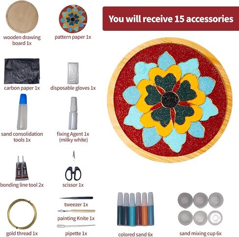 مجموعة أدوات المينا DIY، قواعد أكواب فنية من المينا المخرمة، مجموعة أدوات طلاء المينا DIY هواية مثالية للبالغين، قاعدة أكواب مصنوعة من الراتنج، هدايا ديكور منزلي مصنوعة يدويًا للأصدقاء (زهرة) in Kuwait