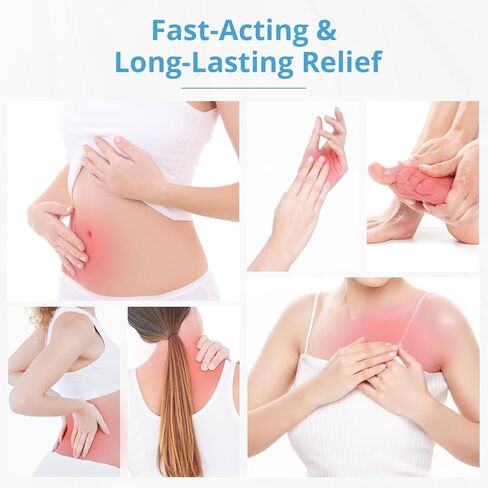 جل العلاج البارد للالتواء وتخفيف آلام العضلات - كريم استرخاء العضلات العلاجي مع المنثول المهدئ والمبرد - راحة فورية للساقين المضطربة والتهاب المفاصل (8 أونصة) in Kuwait