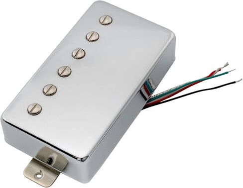 Artec VH59A Vintage Tone Alnico 5 Humbucker Pickups Neck Bridge Guitar Pickups Set for LP SG Style Electric Guitar, Chrome in Saudi Arabia