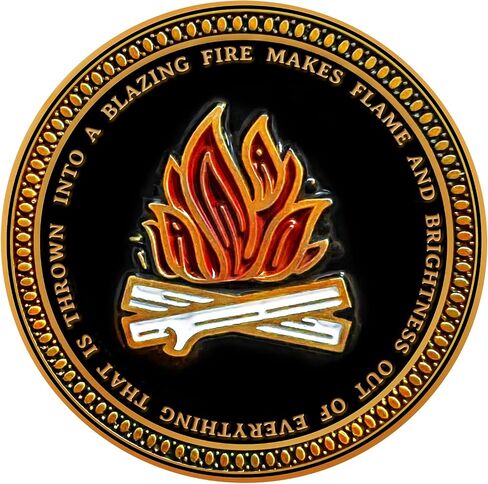 Amor Fati Coin - Stoic Coin EDC Reminder Token - Challenge Coin for Daily Stoic Practice in Saudi Arabia