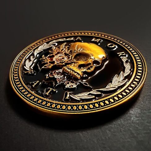Amor Fati Coin - Stoic Coin EDC Reminder Token - Challenge Coin for Daily Stoic Practice in Saudi Arabia