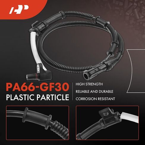 مستشعر سرعة العجلات A-Premium ABS متوافق مع موديلات Ford & Lincoln - لـ F-150 1997-2003، لـ F-250 1997-1999، لـ F-350 1997، لـ F-150 Heritage 2004، Expedition، Navigator - أمامي يسار أو يمين in Saudi Arabia