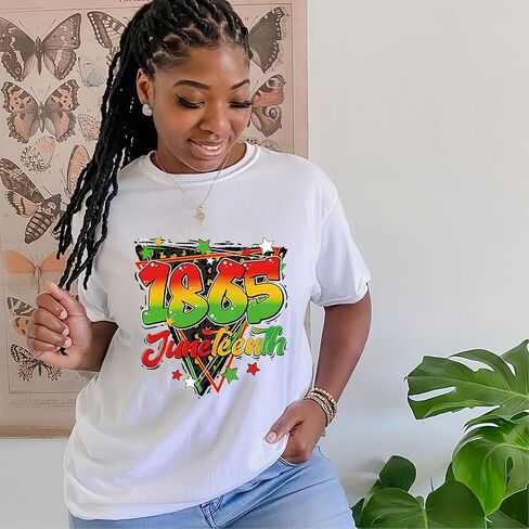 4 Pcs Juneteenth Iron On Patches for Clothing Black Men Women Iron on Transfers Black History 1865 Fist Iron On Decals for Clothes T-Shirts Jackets Bags DIY Heat Transfer Decals June 19th Decoration in Kuwait