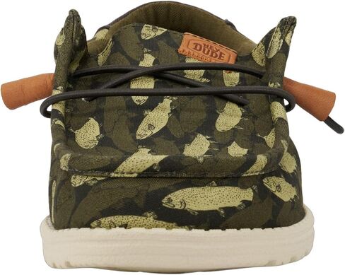Hey Dude Wally Fish Camo - Black Fish Camo in Saudi Arabia
