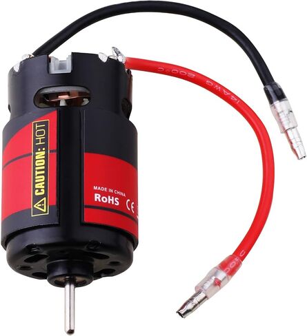HobbyPark 35T Motor 550 Brushed Electric Engine w/Heatsink for 1/10 RC Crawler Cars Traxxas TRX4 TRX6 Axial SCX10 Redcat Gen7 Gen8 RC4WD in Saudi Arabia