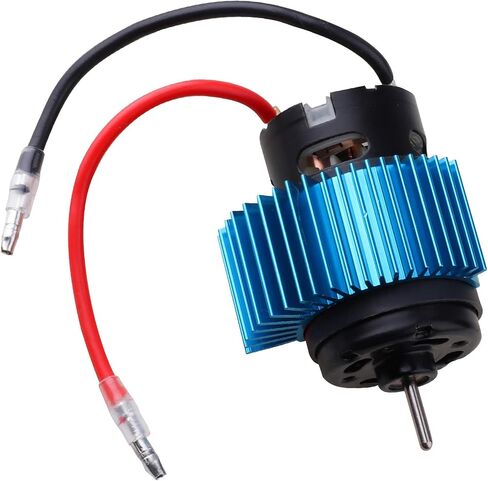 HobbyPark 35T Motor 550 Brushed Electric Engine w/Heatsink for 1/10 RC Crawler Cars Traxxas TRX4 TRX6 Axial SCX10 Redcat Gen7 Gen8 RC4WD in Saudi Arabia