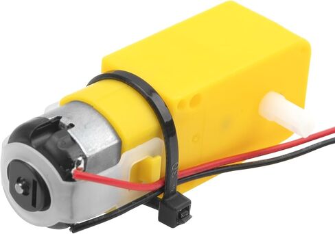 10Pcs Vgoohobby TT DC Gearbox Motor Dual Shaft 3-8V Gear Motors 200RPM Ratio 1:48 Shaft Motor with 2.54mm Wire for Arduino DIY Car Robot Toys in Saudi Arabia