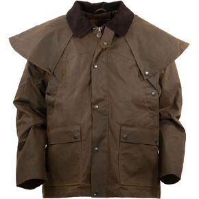 Outback Trading Men's Countryman Waterproof Breathable Workwear Western Cowboy Jacket with Multiple Pockets