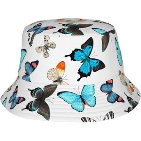 Cute Ducky Smile Bucket Hat Unisex Outdoor Summer Beach Sun Hat Packable Fisherman Cap