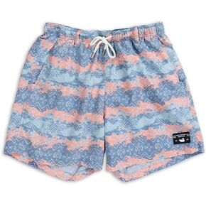 Southern Marsh Shoals Seawash Swim Trunk - Mayan Watercolor