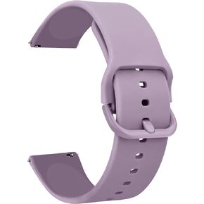 Tobfit Quick Release Watch Band for Women Men, 20mm 22mm Silicone Watch Strap Soft Rubber Adjustable Replacement Wristband