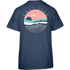 Salt Life Women's Horizon Short Sleeve Unisex Tee