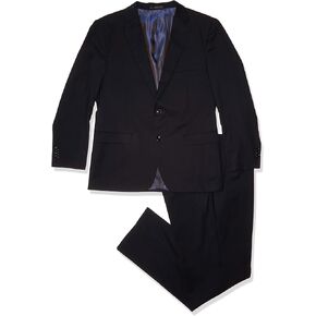 Men's Solid 2-Piece Slim Fit Suit