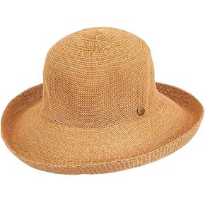 Peter Grimm Women's Priscilla Packable Polyester Sun Hat with 2.75" Brim