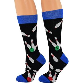 جوارب بولينج مبتكرة للرجال والنساء، ملابس ذات طابع رياضي مجنون in Kuwait