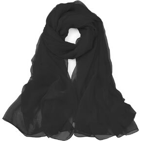 American Trends Women’s Silk Scarf Head Scarves Long Stain Scarf Wrap Neck Scarf Lightweight Bandana for Women