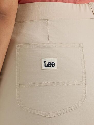 Lee Women's Plus Size Ultra Lux Comfort with Flex-to-go Utility Bermuda Short in Saudi Arabia