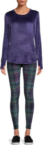 Cuddl Duds ClimateRight Women's Velour Base Layer Top and Leggings Thermal Set, 2-Piece in Saudi Arabia