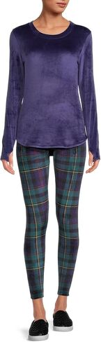 Cuddl Duds ClimateRight Women's Velour Base Layer Top and Leggings Thermal Set, 2-Piece in Saudi Arabia