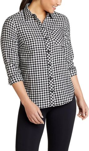 Eddie Bauer Women's Forest Flannel Shirt in Saudi Arabia
